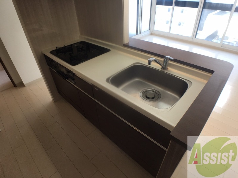 キッチン　ガスシステムキッチンで楽しくお料理しましょう～