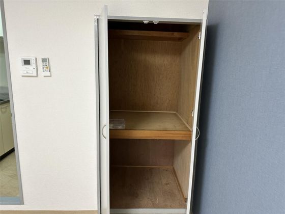 収納　※他号室の写真です。