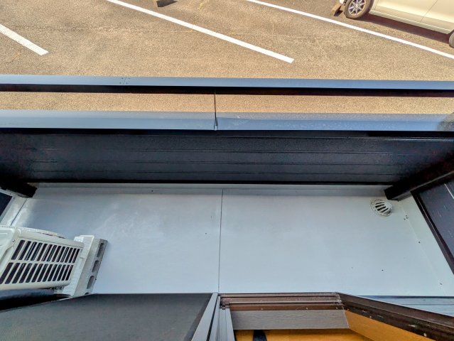 バルコニー　陽当たり良好なバルコニーです