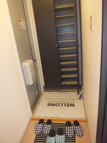 玄関　ゆったりとした玄関です