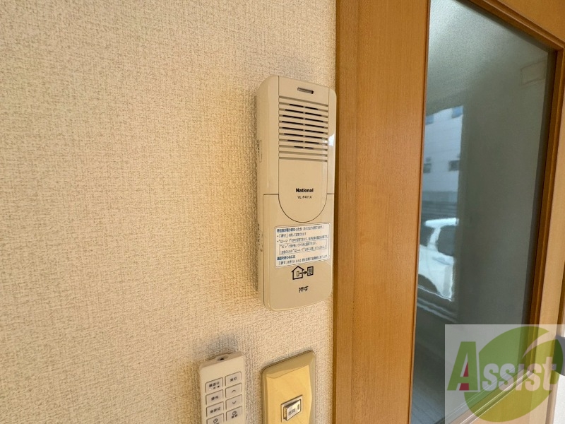 セキュリティ　インターホンは通話ができるので急な訪問があっても安心です