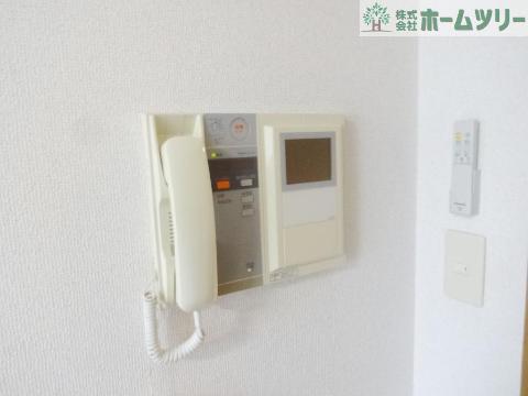 セキュリティ　カメラ付インターホン（イメージ）