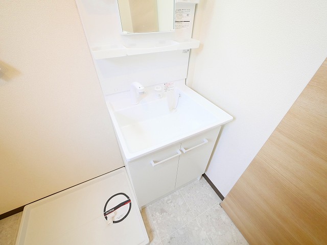 洗面設備　洗面所です