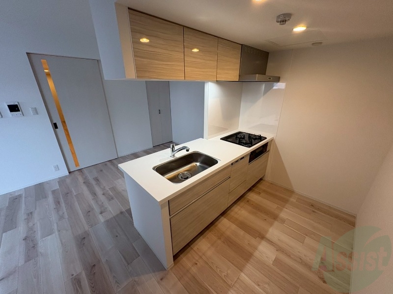 キッチン　システムキッチンなので、すぐお料理に使えます！