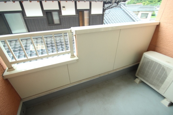 バルコニー　※別部屋の写真です
