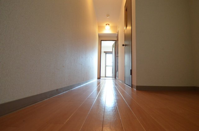 玄関　玄関から奥行きが分かるので気持ちも広くなりますね！