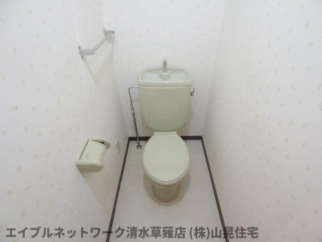 トイレ　ゆったりとした空間のトイレです