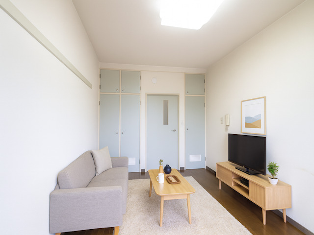 居室・リビング　CGで家具等を配置したもので家具等は含まれません。