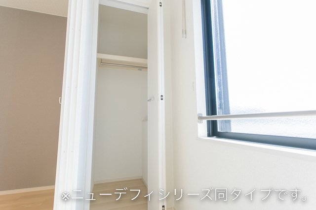 収納　収納のためのスペースです