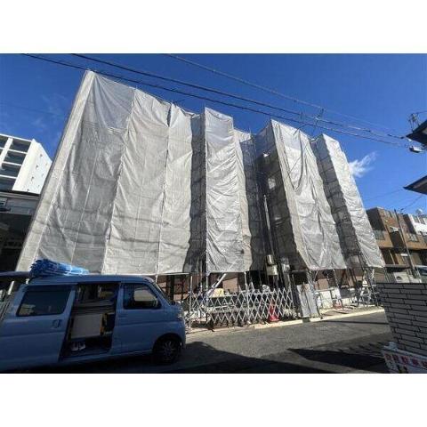 建物外観　建築現場