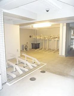 駐車場　駐輪場です。