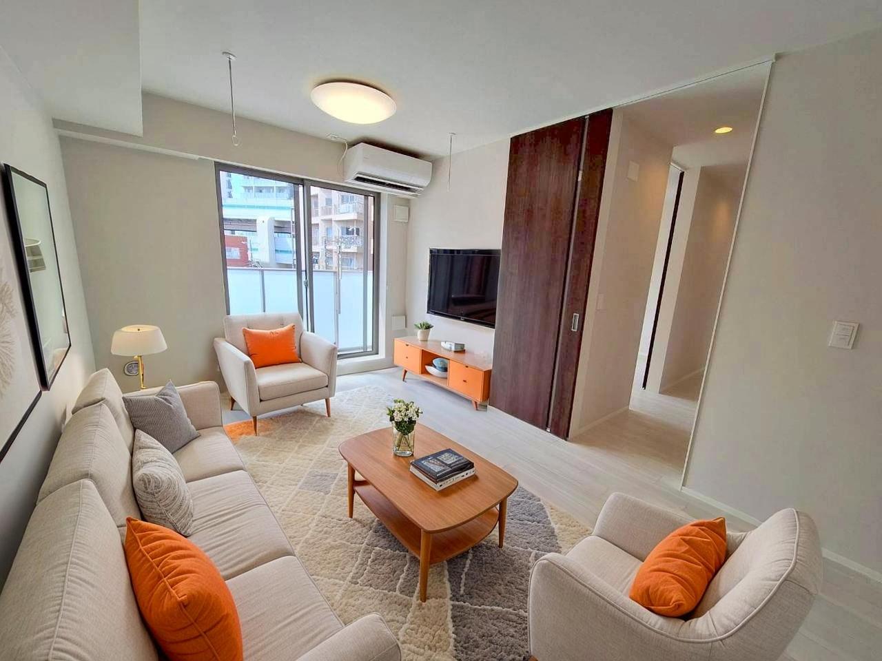 居室・リビング　CG家具のため実際は家具が付きません