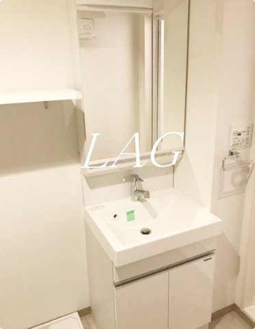 洗面設備　洗面台です。