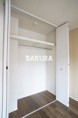 収納　たっぷりとした収納スペースです♪