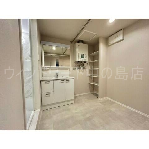 洗面設備　詳細は、ウィンドワード中の島店までご相談下さい。