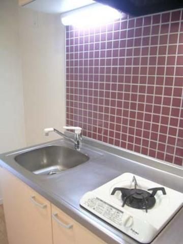 キッチン　料理も楽しいガスキッチン