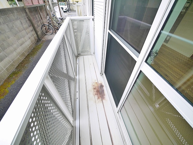 バルコニー　バルコニーがあります