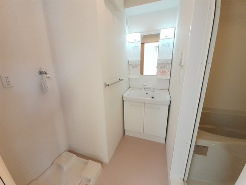 洗面設備　図面と現状に相違がある場合には現状を優先