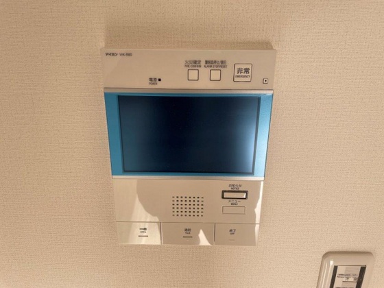 セキュリティ　※別部屋の写真です
