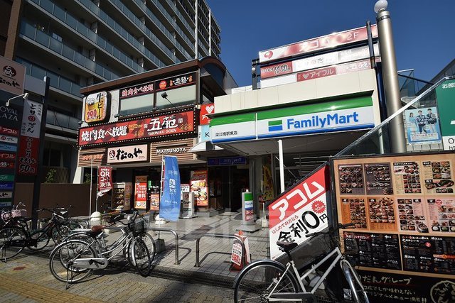 コンビニ　ファミリーマート　深江橋駅東（コンビニ）まで296m