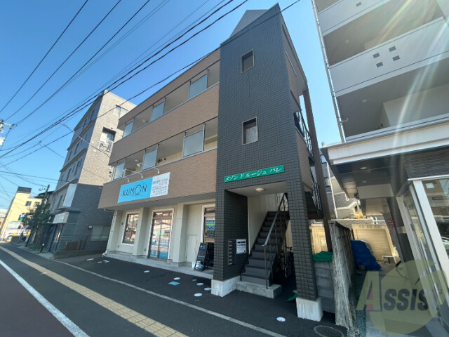 建物外観　仙台市若林区「メゾンドルージュバレ」