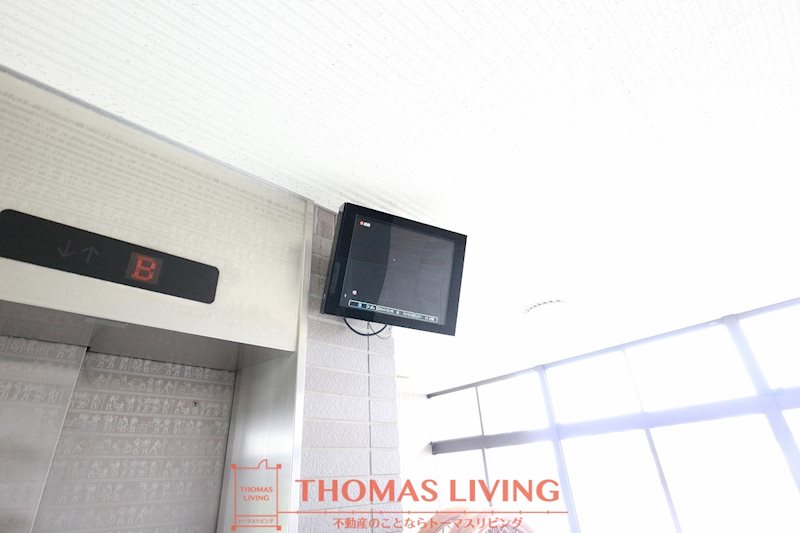 セキュリティ　カメラ付で安心です。