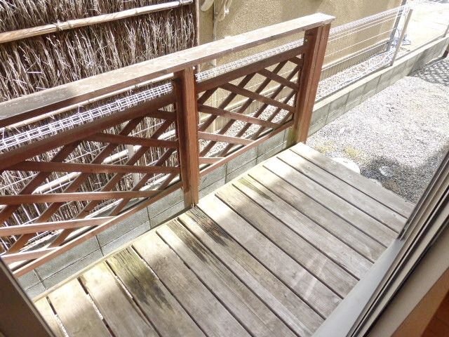 バルコニー　★ウッドデッキ★