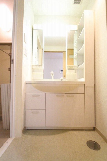 洗面設備　同物件、別号室のものです。