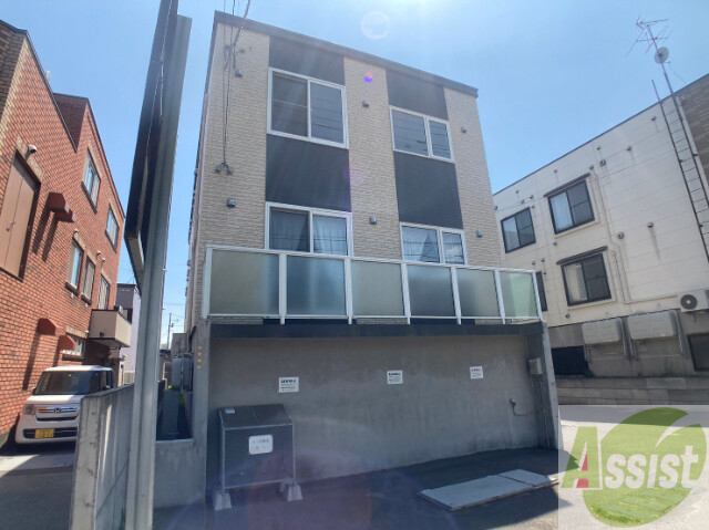 建物外観　札幌市北区北三十五条西「コーポＦＵＪＩＷＡＲＡ」