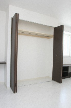 収納　大容量のクローゼット完備♪