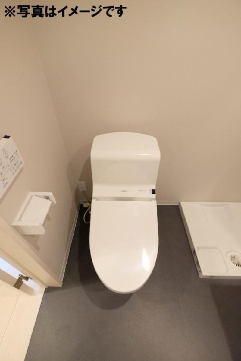 トイレ　温水洗浄便座※同シリーズ物件の写真になります
