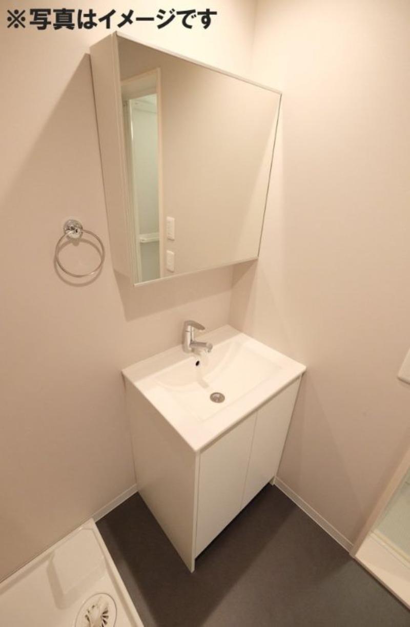 洗面設備　独立洗面台※同シリーズ物件の写真になります