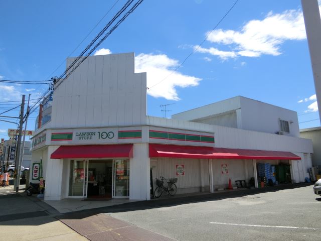 コンビニ　ローソン１００（コンビニ）まで460m