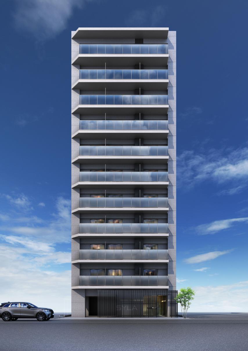 建物外観　外観パース