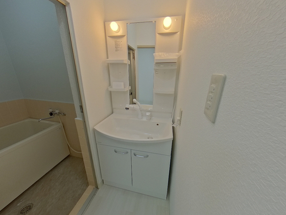 洗面設備　※別部屋の写真使用