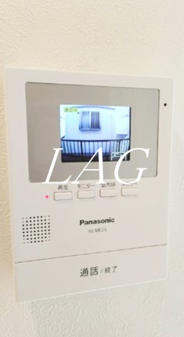 セキュリティ　モニター付きインターホンになります。