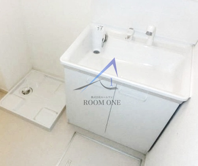 洗面設備　洗面台です。