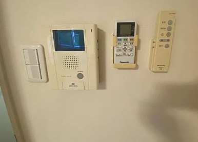 セキュリティ　※別部屋の参考写真です。