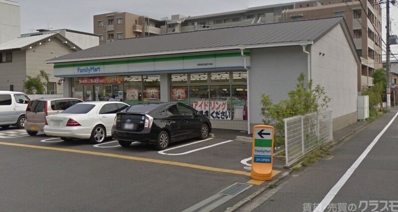 コンビニ　ファミリーマート京都御池通天神店（コンビニ）まで511m