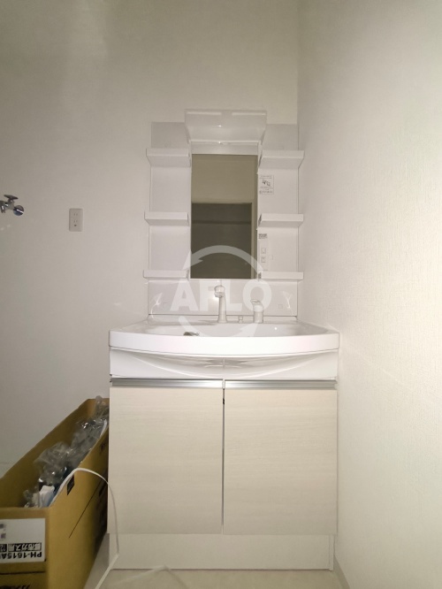 洗面設備　サンティエ福島吉野　独立洗面台