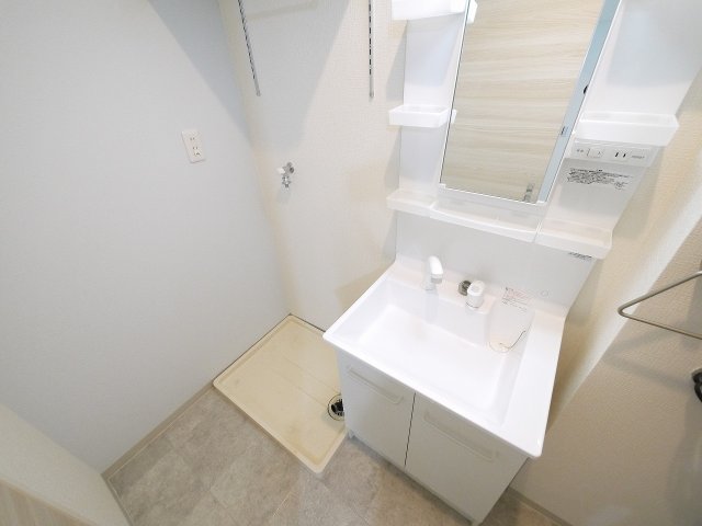 洗面設備　洗面所です