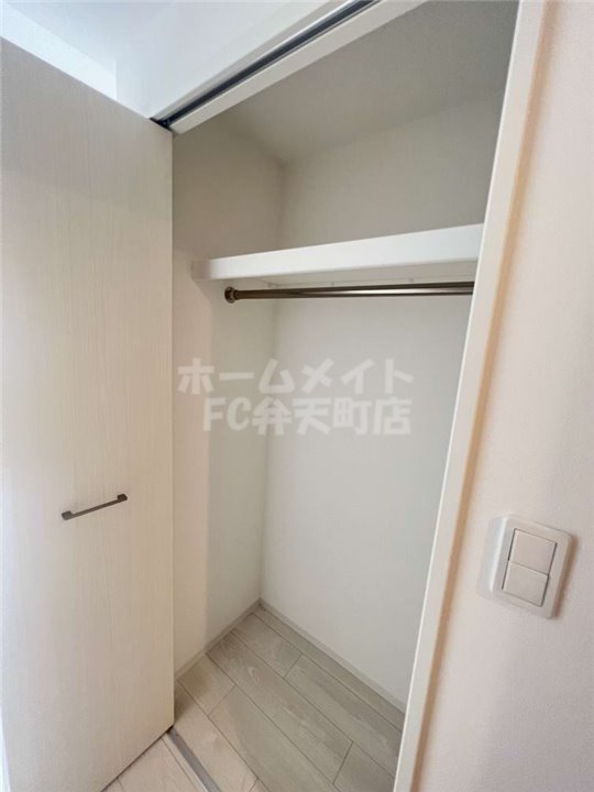 収納　十分な収納スペースがあります