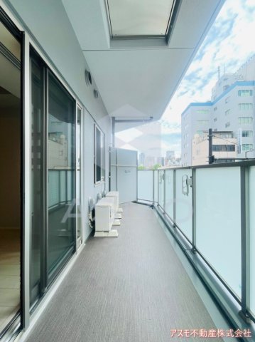 バルコニー　同マンション別部屋　参考写真