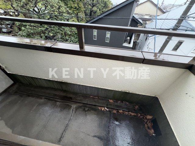 バルコニー　お洗濯にも便利なバルコニー付き