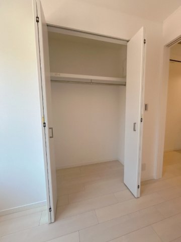 収納　たっぷりとした収納スペースです