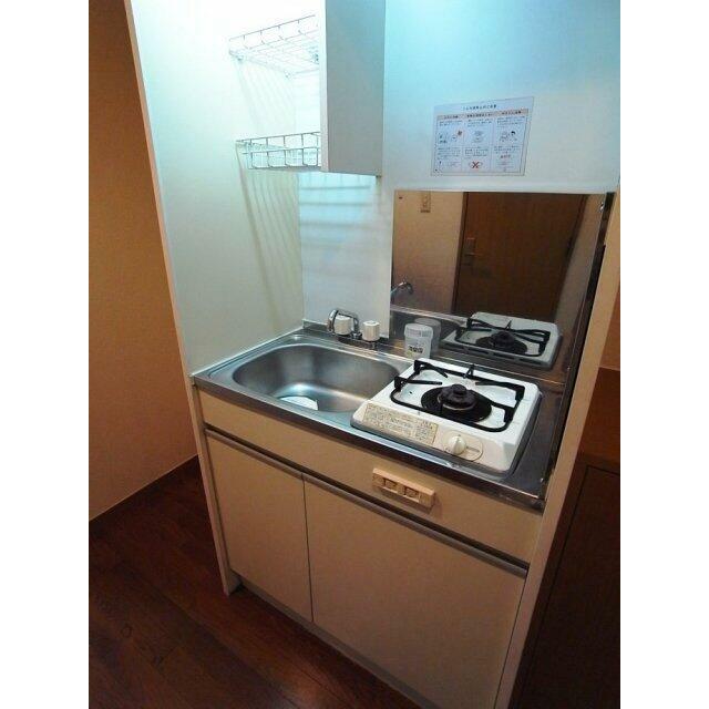 キッチン　1口ガスコンロ