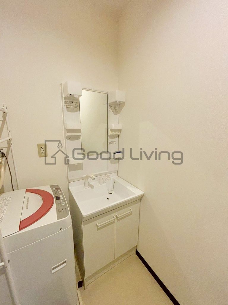 洗面設備　身だしなみもバッチリ