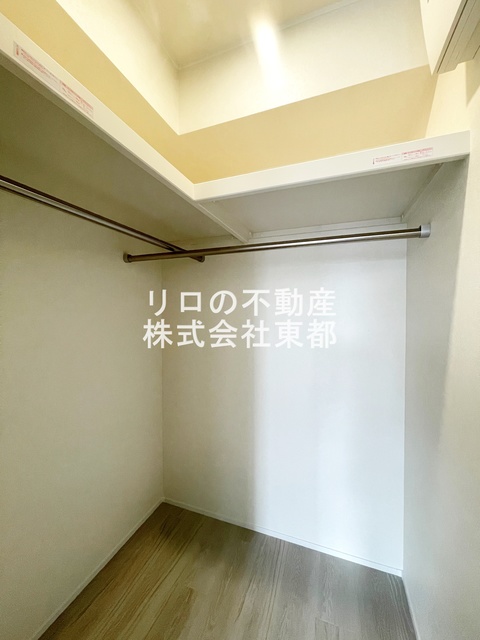 収納　奥行のある収納付です！増えがちな荷物をもスッキリ収納できます