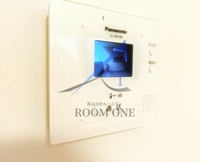 セキュリティ　モニター付きインターホンです。