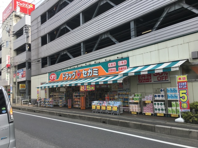 ドラックストア　ドラッグセガミ東川口店（ドラッグストア）まで345m